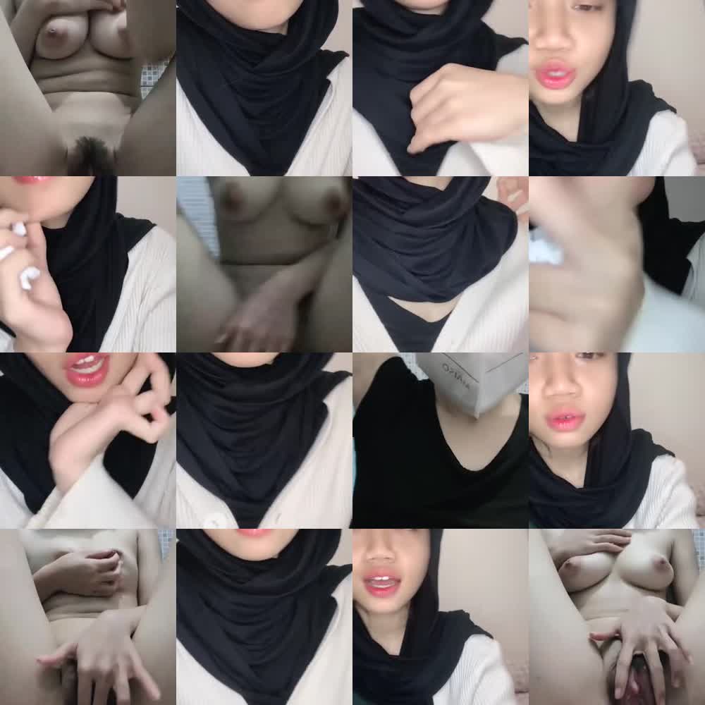 Rarah Hijab Memek Pink Mulus Colmek